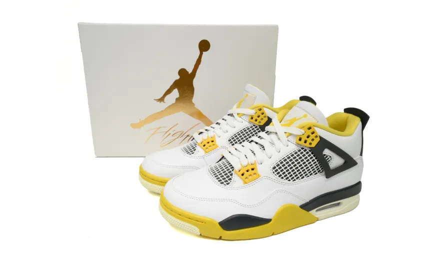 Bstsneaker- Air Jordan 4 VIVID SULFUR AQ9129-101