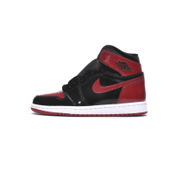 Air Jordan 1 High “Banned” Patent Leather is Forbidden to Wear 555088-063 