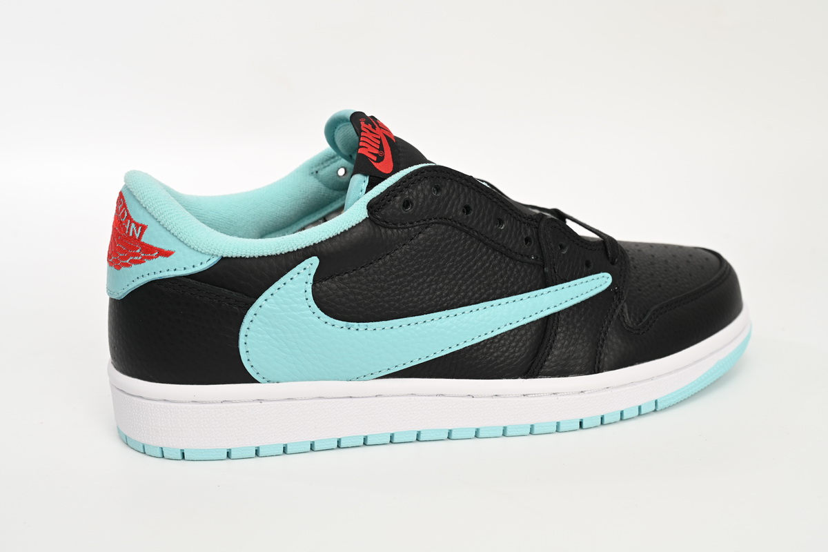 Bstsneaker-Air Jordan 1 Low Bang Black Blue Travis Scott DM7866-400 