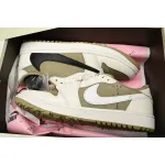 Air Jordan 1 Retro Low Golf Travis Scott Neutral Olive FZ3124-200 