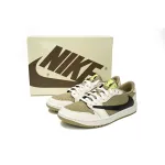 Air Jordan 1 Retro Low Golf Travis Scott Neutral Olive FZ3124-200 