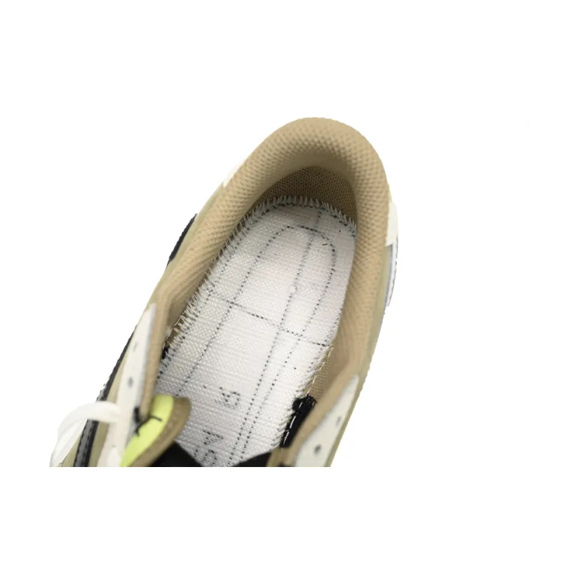 Air Jordan 1 Retro Low Golf Travis Scott Neutral Olive FZ3124-200 
