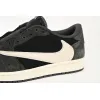 Bstsneaker-Air Jordan 1 Low Black Grey Low Help Travis Scott DM7866-001 