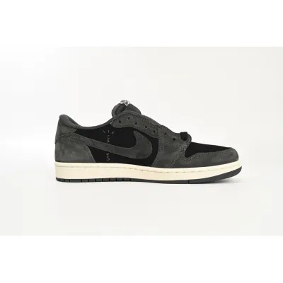 Air Jordan 1 Low Black Grey Low Help Travis Scott DM7866-001  02
