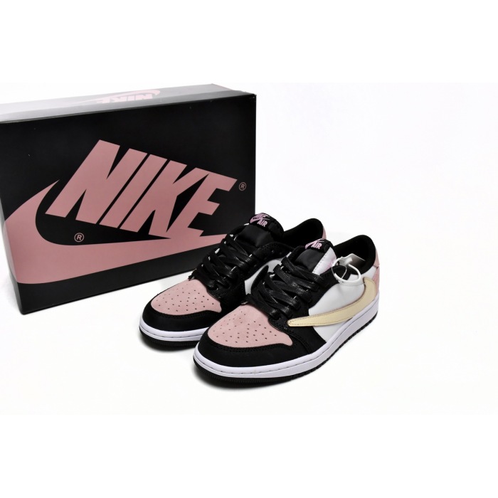 Air Jordan 1 Low Black Red Travis Scott DM7866-066 