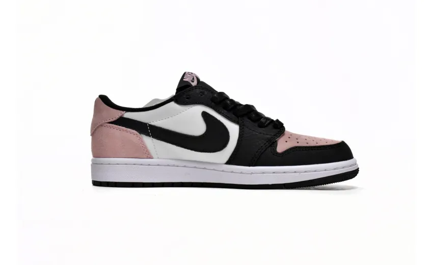 Bstsneaker-Air Jordan 1 Low Black Red Travis Scott DM7866-066 