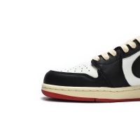 Air Jordan 1 Low Black Red Travis Scott DM7866-166 