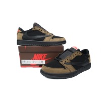 Air Jordan 1 Low OG Velvet Brown Travis Scott DM7866-202 