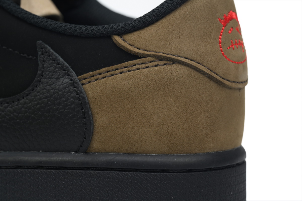 Bstsneaker-Air Jordan 1 Low OG Velvet Brown Travis Scott DM7866-202 