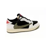 Air Jordan 1 Low OG WMNS “Olive”Black Green Olive  DZ4137-106
