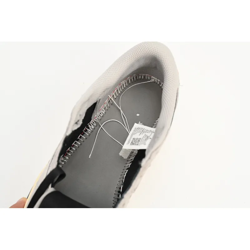 Bstsneaker-Air Jordan 1 Low White Grey Low Gang Travis Scott DM7866-010 