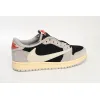 Bstsneaker-Air Jordan 1 Low White Grey Low Gang Travis Scott DM7866-010 