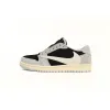 Bstsneaker-Air Jordan 1 Low White Grey Low Gang Travis Scott DM7866-010 