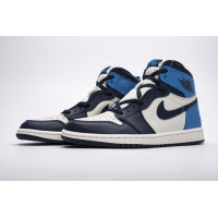 Air Jordan 1 Retro High OG “Obsidian University Blue”555088-140