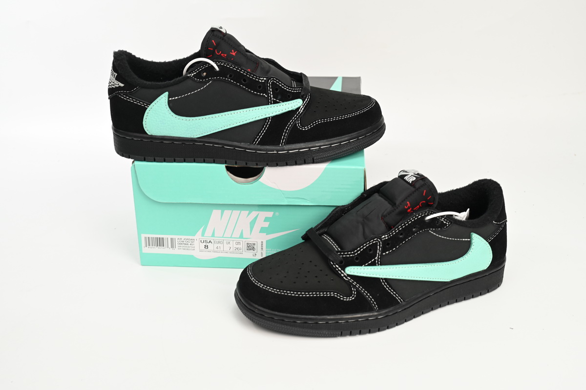 Bstsneaker-Air Jordan 1 Tiffany Low Travis Scott DM7866-401 