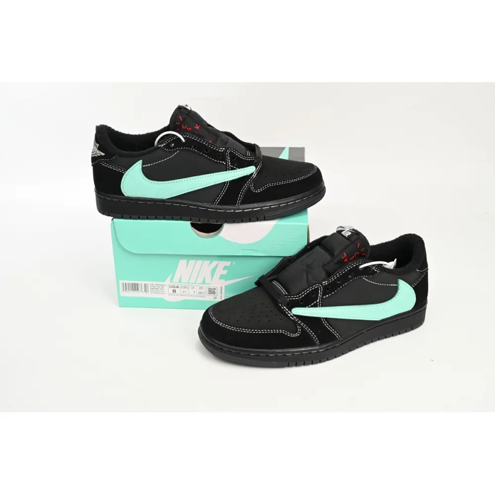 Bstsneaker-Air Jordan 1 Tiffany Low Travis Scott DM7866-401 