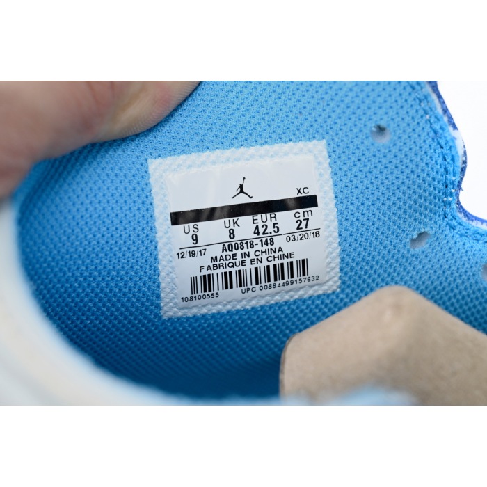 Air Jordan 1 UNC Off White AQ0818-148  