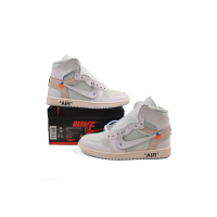 Air Jordan 1 White  OFF WHITE AQ0818-100