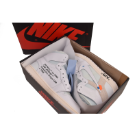 Air Jordan 1 White  OFF WHITE AQ0818-100