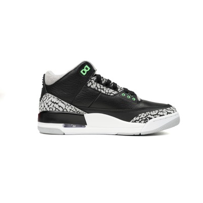 Air Jordan 3 Black/Green Glow 8532-031 