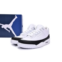 Air Jordan 3 Black White Fragment Design DA3595-100