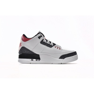 Air Jordan 3 Retro Flame Red  CZ6634-100 