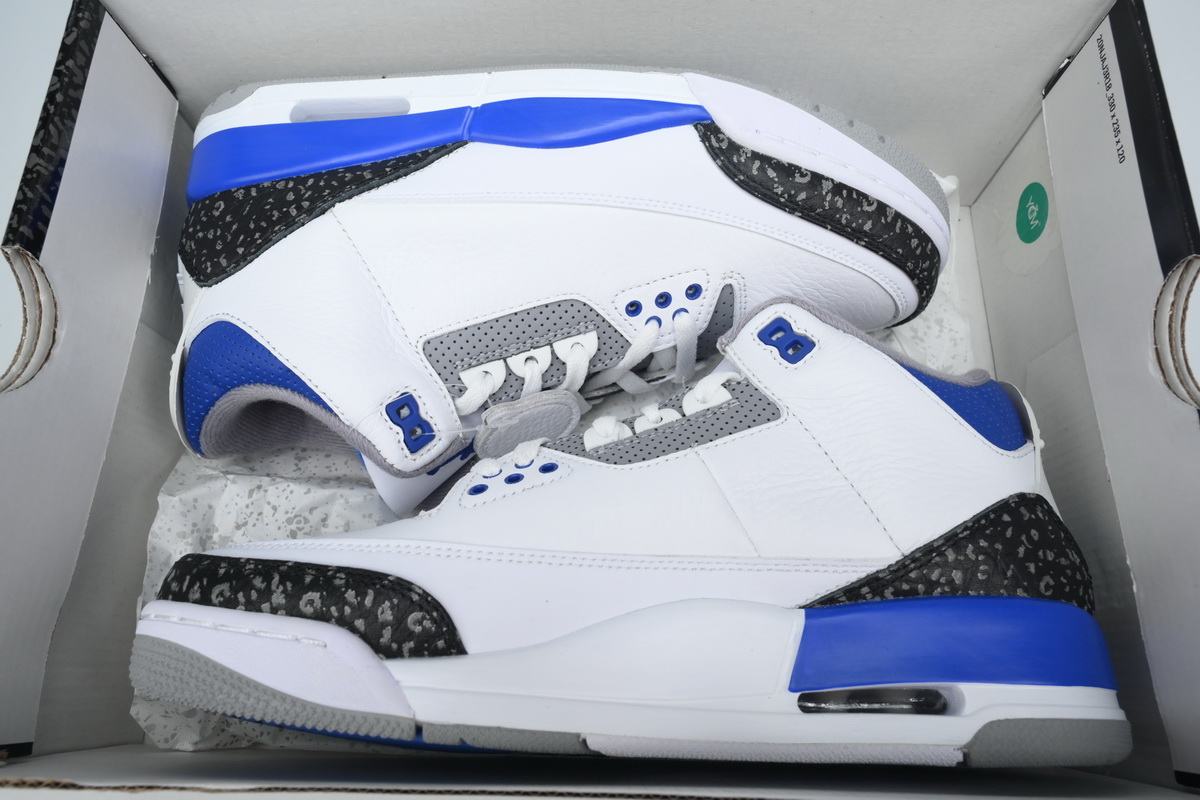 Bstsneaker-Air Jordan 3 Retro Racing Blue CT8532-145