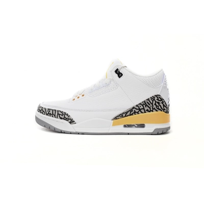 Bstsneaker-Air Jordan 3 Retro White Orange CK9246-108 01