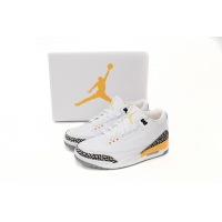 Air Jordan 3 Retro White Orange CK9246-108