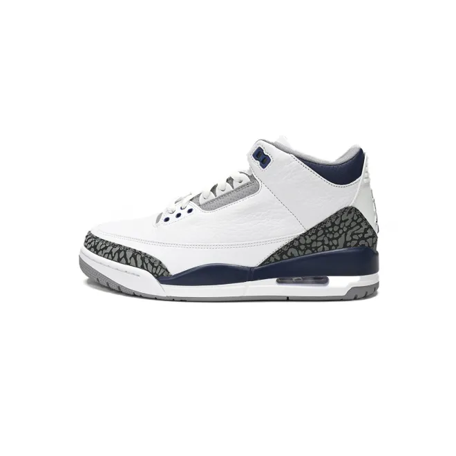 Bstsneaker-Air Jordan 3 White Navy Cement CT8532-140 