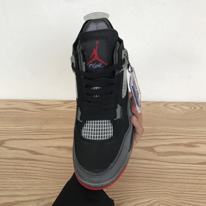 Air Jordan 4 OFF White Bred CV9388-001