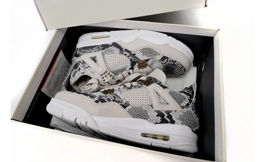 Bstsneaker-Air Jordan 4 Premium Snakeskin 819139-030 
