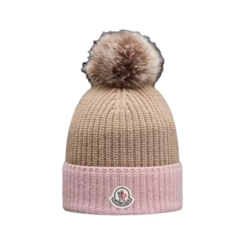Moncler Pom Pom Beanie Hat FW22