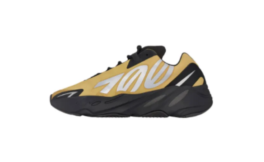 Bstsneaker-Adidas Yeezy Boost 700 MNVN Black Yellow GZ0717