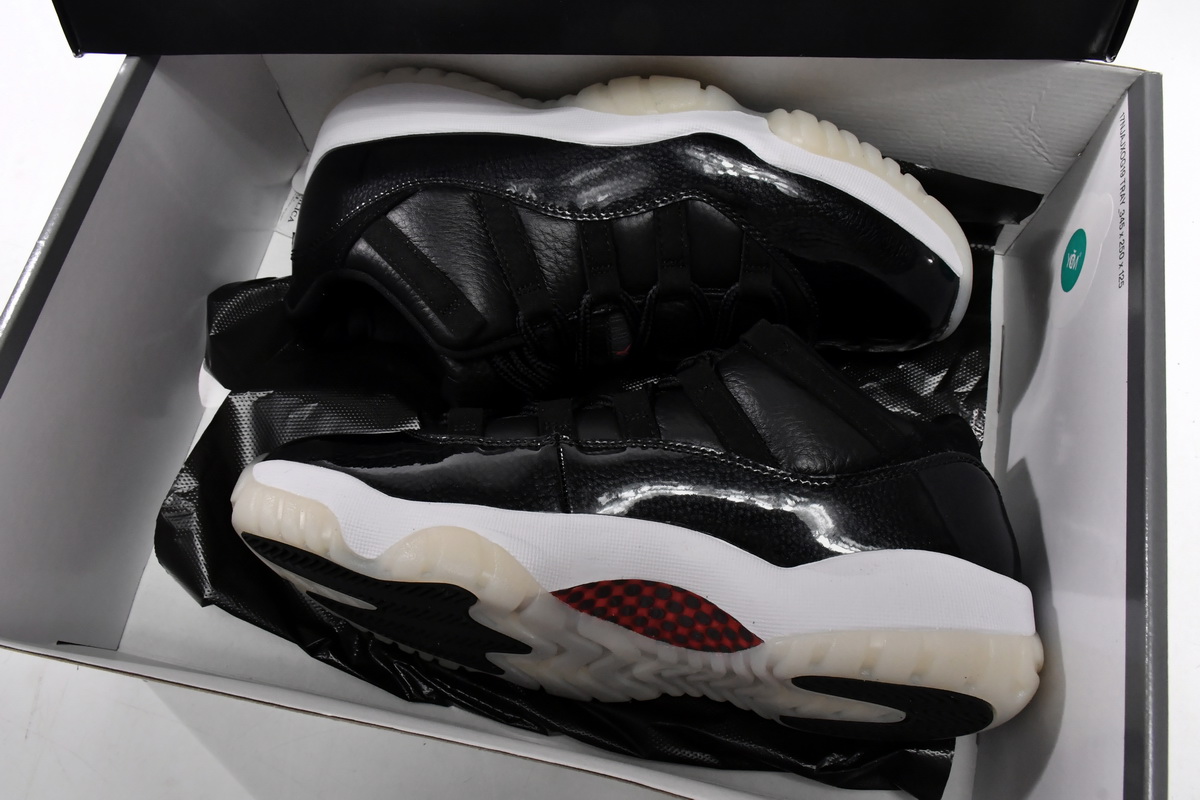 Bstsneaker-Air Jordan 11 Retro Low 72-10 AV2187-001 