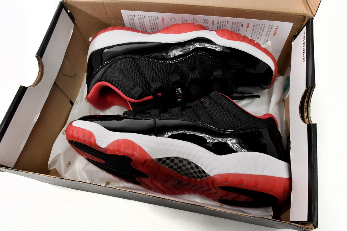 Bstsneaker-Air Jordan 11 Retro Low Bred 528895-012 