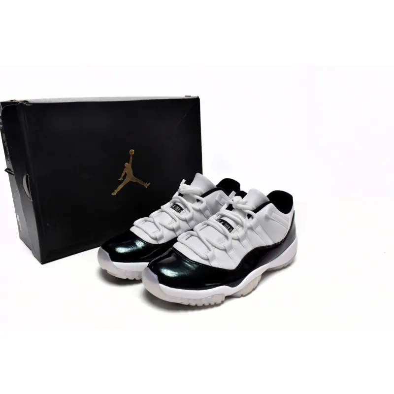 Bstsneaker-Air Jordan 11 Retro Low Emerald 528895-145 