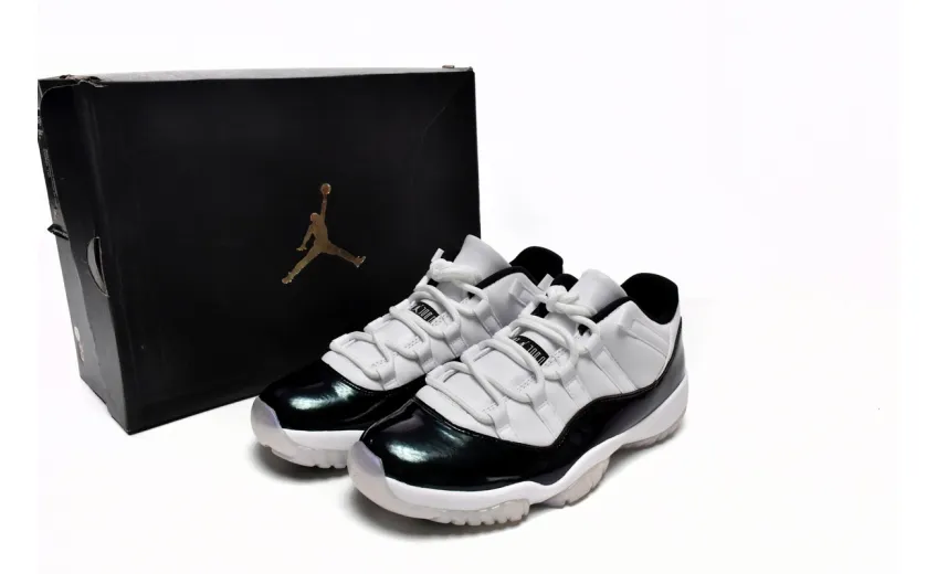 Bstsneaker-Air Jordan 11 Retro Low Emerald 528895-145 