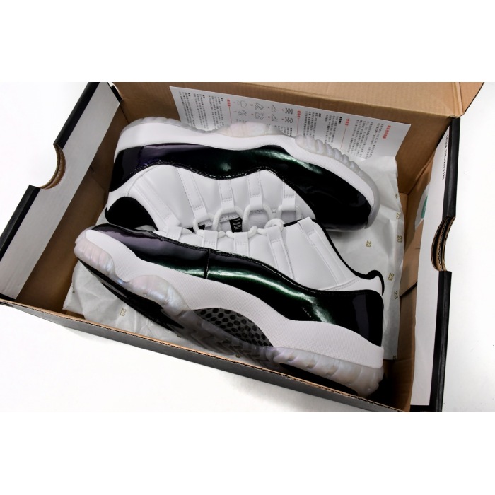 Air Jordan 11 Retro Low Emerald 528895-145 