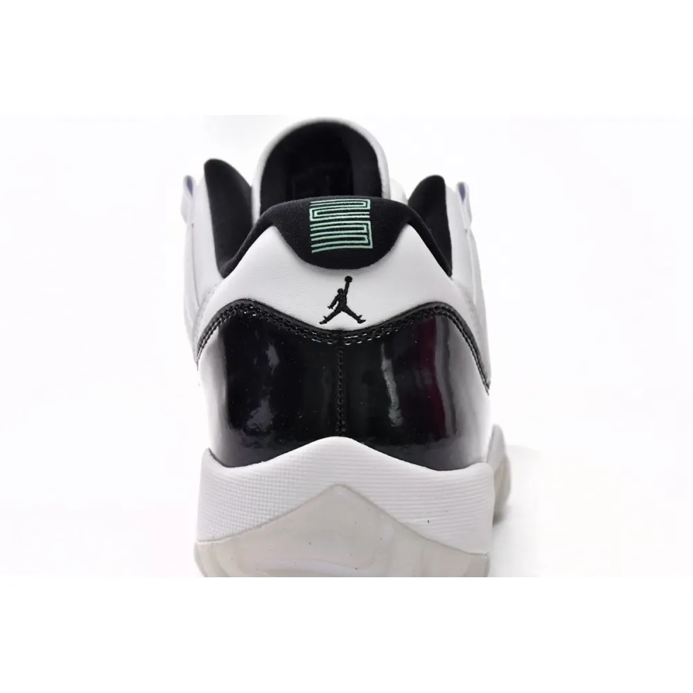 Bstsneaker-Air Jordan 11 Retro Low Emerald 528895-145 