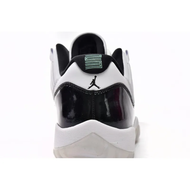 Bstsneaker-Air Jordan 11 Retro Low Emerald 528895-145 
