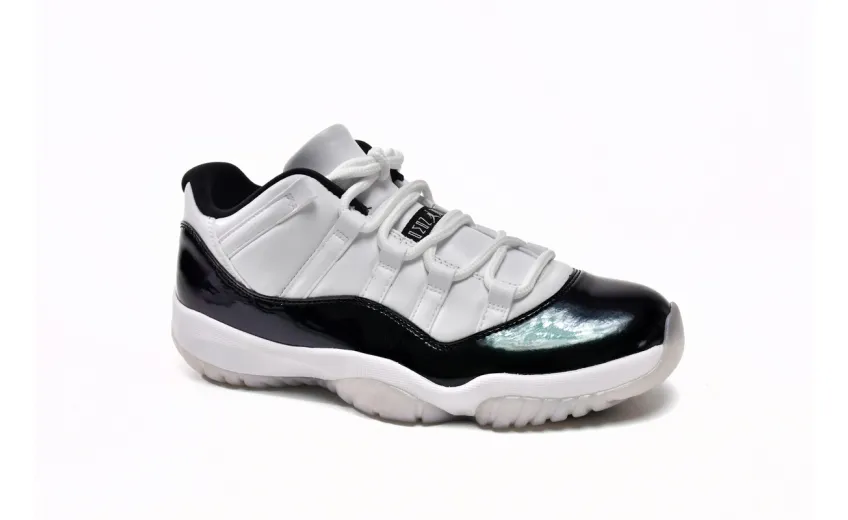 Bstsneaker-Air Jordan 11 Retro Low Emerald 528895-145 