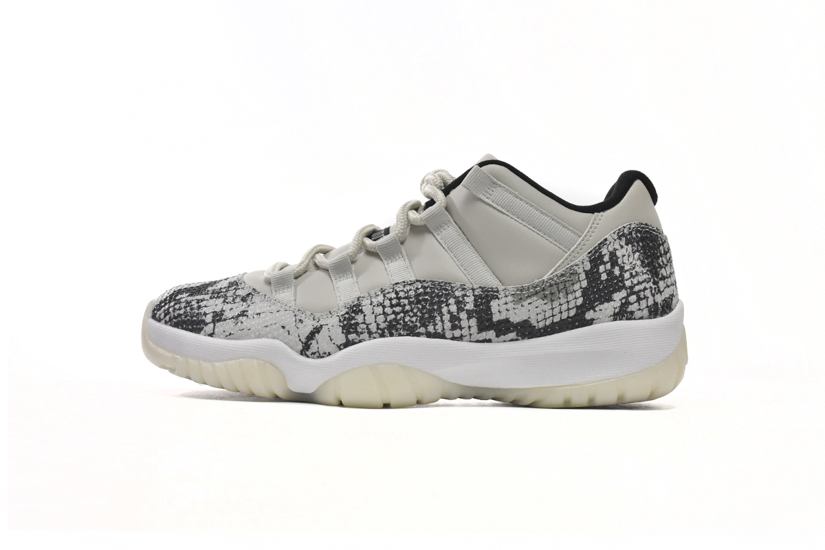 Bstsneaker-Air Jordan 11 Retro Low Light Bone Snakeskin CD6846-002 