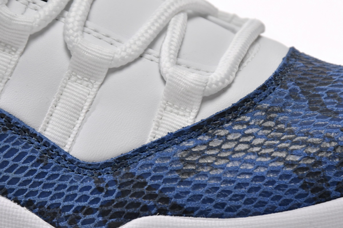 Bstsneaker-Air Jordan 11 Retro Low Navy Snakeskin CD6846-102 