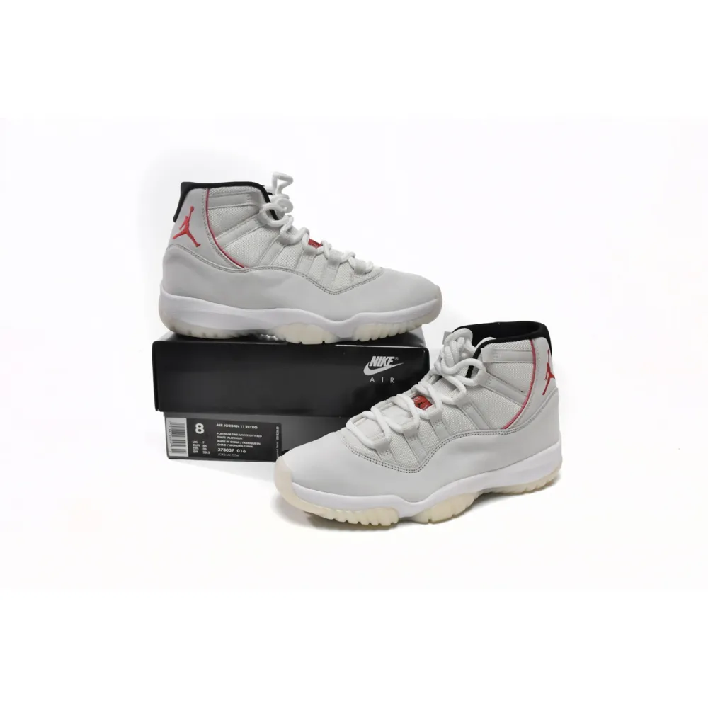 Air Jordan 11 Retro Platinum Tint 378037-016 