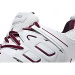 Bstsneaker-Balenciaga Tess S. White Claret Red 542436 W1JH 1915