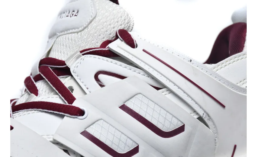 Bstsneaker-Balenciaga Tess S. White Claret Red 542436 W1JH 1915
