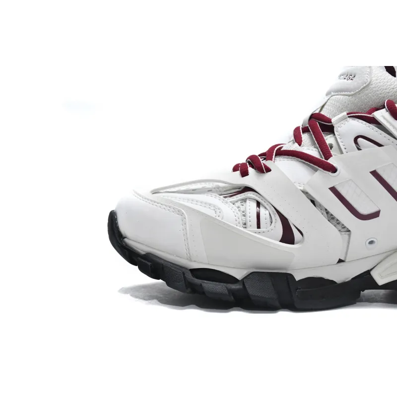 Bstsneaker-Balenciaga Tess S. White Claret Red 542436 W1JH 1915