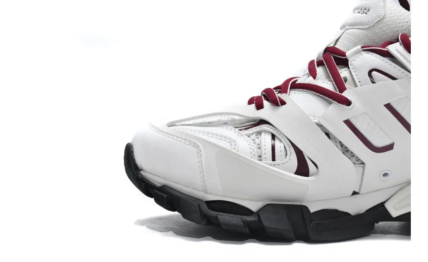 Bstsneaker-Balenciaga Tess S. White Claret Red 542436 W1JH 1915