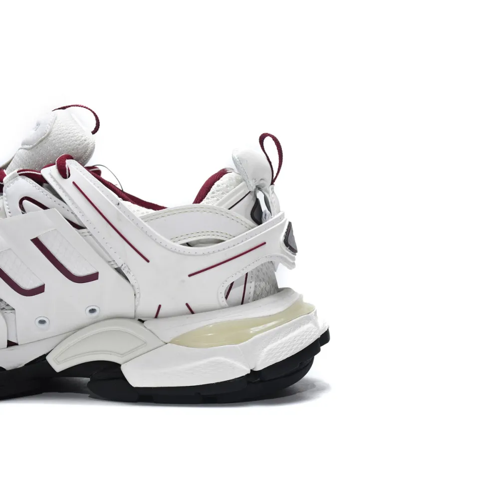 Bstsneaker-Balenciaga Tess S. White Claret Red 542436 W1JH 1915
